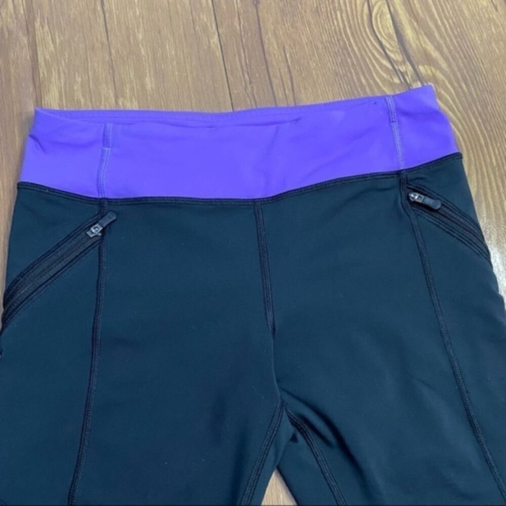 Lululemon Two Side Zipper Pocket Legging Size 6 - Picture 3 of 10